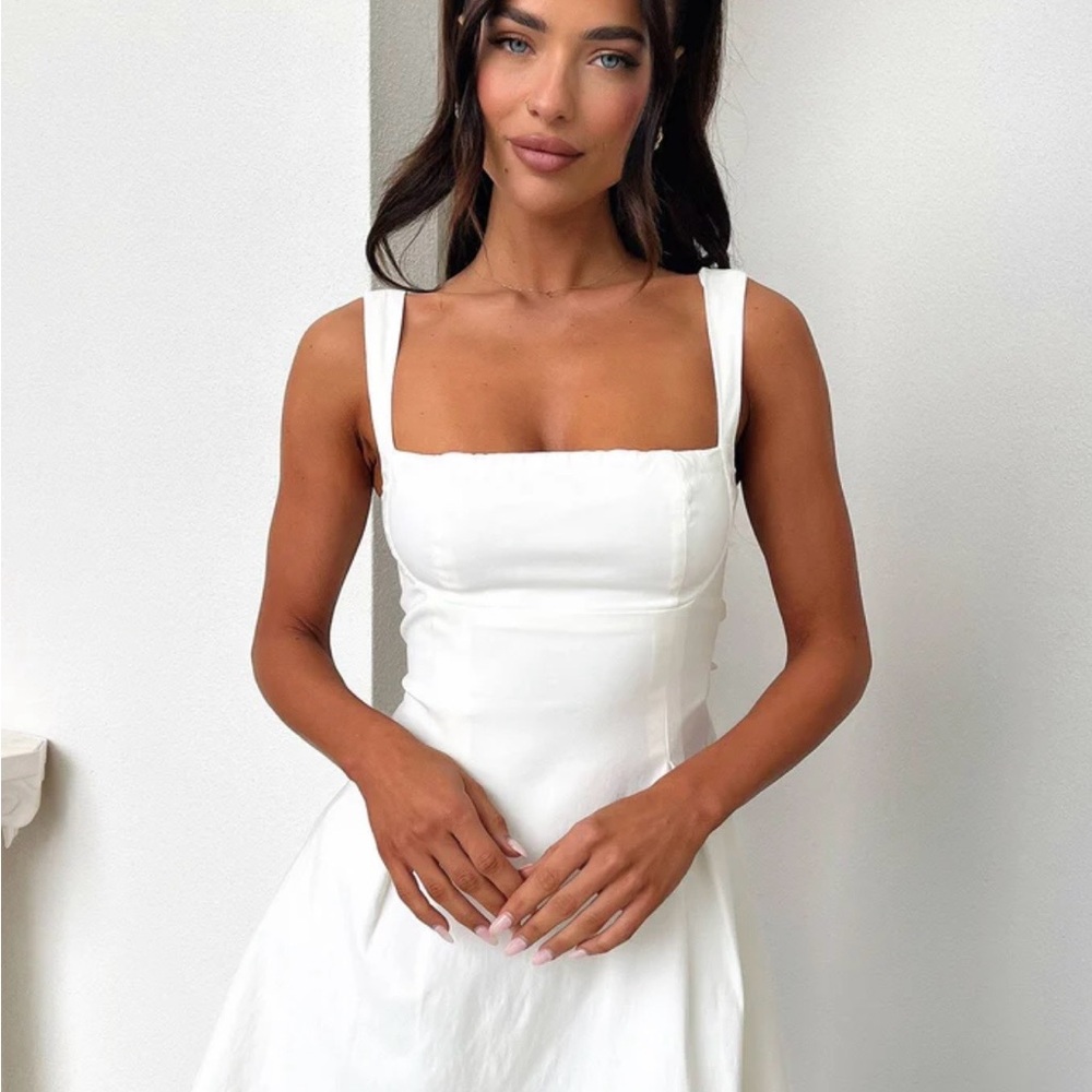 That’s So Fetch white mini dress